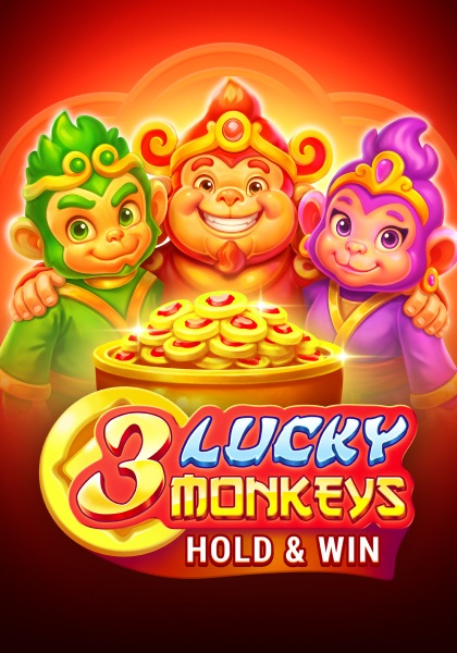 Play 3 Lucky Monkeys Hold & Win