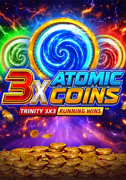 Play 3x Atomic Coins: Trinity Running Wins™