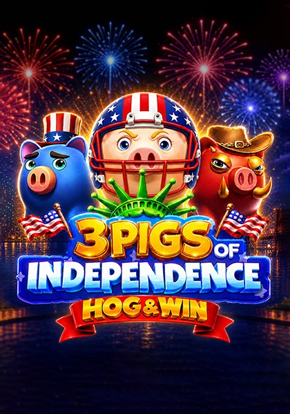 Play 3 Pigs of Independence - Hog & Win 94